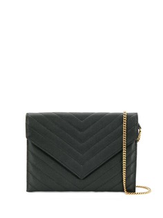 Saint Laurent стеганая сумка на плечо