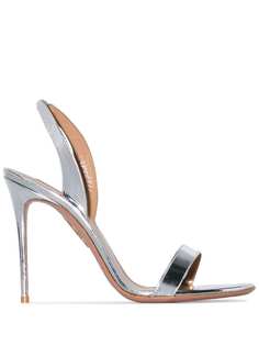 Aquazzura босоножки So Nude 105