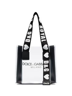 Dolce & Gabbana сумка-тоут из ПВХ с логотипом