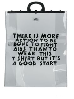 Mm6 Maison Margiela сумка-тоут с логотипом