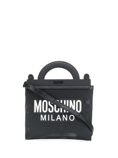 Moschino сетчатая мини-сумка с верхними ручками