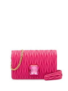 Miu Miu стеганая сумка Miu Délice