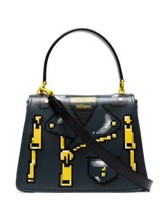 Moschino сумка на плечо с принтом