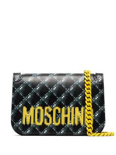 Moschino сумка на плечо с логотипом