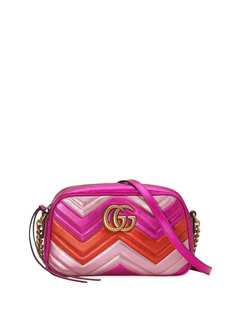 Gucci маленькая стеганая сумка на плечо GG Marmont