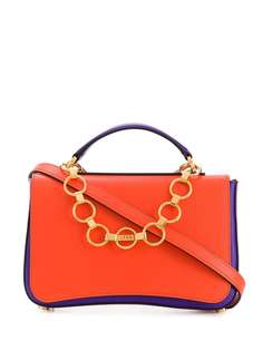 Emilio Pucci сумка в стиле колор-блок с цепочкой