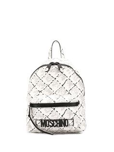 Moschino рюкзак с принтом