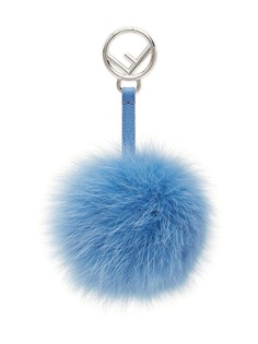 Fendi брелок с помпонами