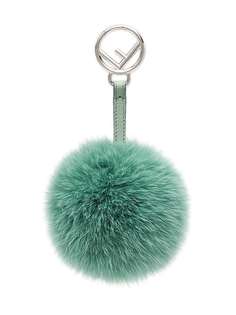 Fendi брелок с помпонами