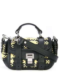 Proenza Schouler мини-сумка PS1+ в клетку