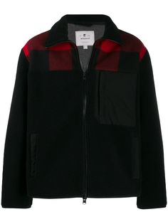 Woolrich куртка с воротником в клетку