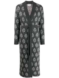 Blumarine кардиган-пальто с узором