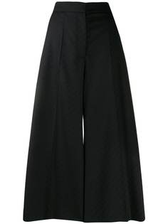 Stella McCartney укороченные брюки широкого кроя