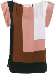 Diane von Furstenberg блузка Burlwood Multi