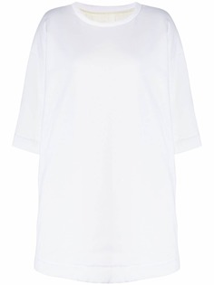 Mm6 Maison Margiela платье-свитер с круглым вырезом