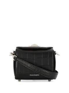 Alexander McQueen сумка на плечо с тиснением под кожу крокодила