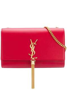 Saint Laurent сумка на плечо Kate с декоративной кисточкой