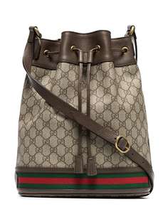 Gucci сумка-мешок с узором GG