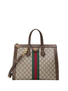 Gucci средняя сумка Ophidia GG с верхней ручкой