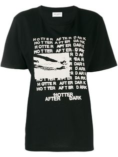 Saint Laurent футболка Hotter After Dark