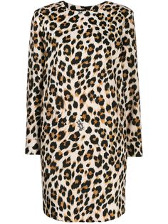 Boutique Moschino платье мини с леопардовым принтом