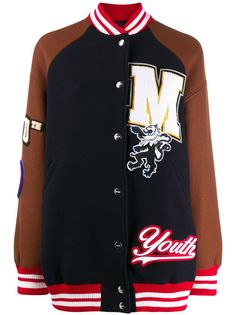 MSGM куртка-бомбер College
