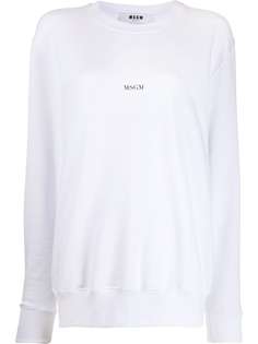 MSGM толстовка с логотипом