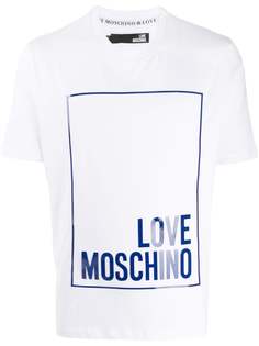 Love Moschino футболка с логотипом