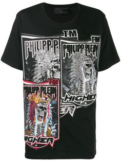 Philipp Plein футболка с принтом