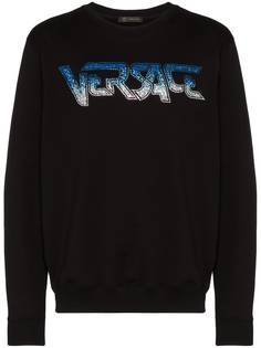Versace толстовка Speed с декорированным логотипом