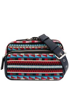 Valentino поясная сумка Valentino Garavani с вышивкой
