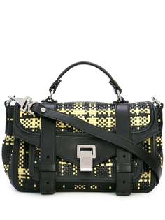 Proenza Schouler мини-сумка PS1+ в клетку
