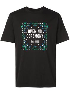 Opening Ceremony футболка Bandana Box с логотипом