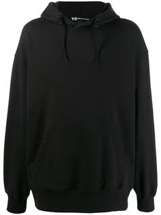 Y-3 printed cotton hoodie