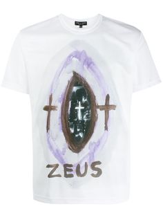 Comme Des Garçons Homme Plus Zeus print T-shirt