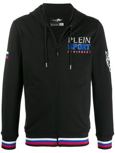 Plein Sport chest logo hoodie