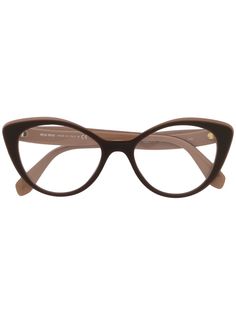 Miu Miu Eyewear очки в оправе кошачий глаз