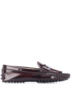 Tods лоферы с пряжкой Double T Tod`S