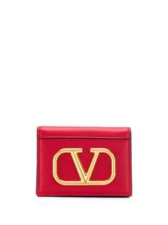 Valentino кошелек Valentino Garavani с логотипом VRing