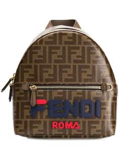 Fendi мини рюкзак с принтом