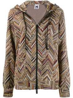 M Missoni жаккардовая куртка с капюшоном