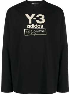 Y-3 толстовка с логотипом