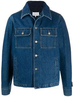 Maison Margiela джинсовая куртка с контрастными вставками