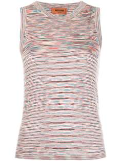 Missoni трикотажный топ в полоску