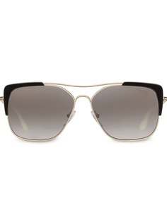 Prada Eyewear "солнцезащитные очки в оправе ""кошачий глаз"""
