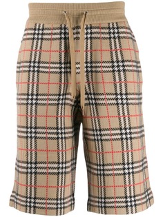Burberry клетчатые шорты