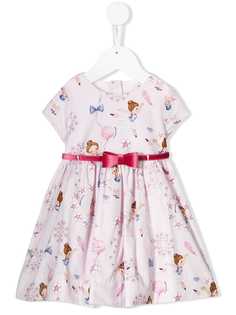 Monnalisa платье с бантом