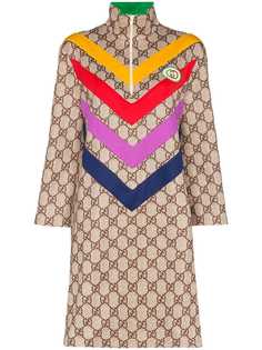 Gucci платье с узором GG Supreme