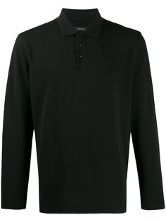 Z Zegna рубашка-поло с длинными рукавами