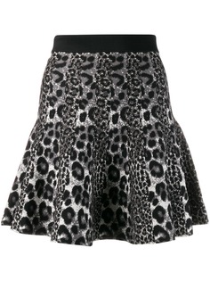 Michael Michael Kors юбка мини с леопардовым принтом